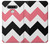 W1849 Pink Black Chevron Zigzag Hard Case and Leather Flip Case For LG Stylo 6