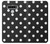 W2299 Black Polka Dots Hard Case and Leather Flip Case For LG Stylo 6