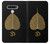 W2331 Gold Leaf Buddhist Om Symbol Hard Case and Leather Flip Case For LG Stylo 6