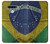 W3297 Brazil Flag Vintage Football Graphic Hard Case and Leather Flip Case For LG Stylo 6