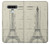 W3474 Eiffel Architectural Drawing Hard Case and Leather Flip Case For LG Stylo 6