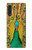 W0513 Peacock Hard Case and Leather Flip Case For LG Velvet