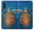 W1249 Blue Sea Turtle Hard Case and Leather Flip Case For LG Velvet