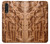 W1307 Fish Wood Carving Graphic Printed Hard Case and Leather Flip Case For LG Velvet