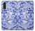 W2768 Willow Pattern Graphic Hard Case and Leather Flip Case For LG Velvet