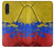 W3306 Colombia Flag Vintage Football Graphic Hard Case and Leather Flip Case For LG Velvet