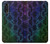 W3366 Rainbow Python Skin Graphic Print Hard Case and Leather Flip Case For LG Velvet