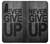 W3367 Never Give Up Hard Case and Leather Flip Case For LG Velvet