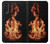 W3379 Fire Frame Hard Case and Leather Flip Case For LG Velvet