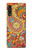 W3402 Floral Paisley Pattern Seamless Hard Case and Leather Flip Case For LG Velvet