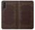 W3553 Vintage Book Cover Hard Case and Leather Flip Case For LG Velvet