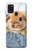 W0242 Cute Rabbit Hard Case and Leather Flip Case For Samsung Galaxy A21s