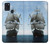 W1096 Sailing Ship in an Ocean Hard Case and Leather Flip Case For Samsung Galaxy A21s