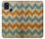 W3033 Vintage Wood Chevron Graphic Printed Hard Case and Leather Flip Case For Samsung Galaxy A21s