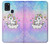 W3256 Cute Unicorn Cartoon Hard Case and Leather Flip Case For Samsung Galaxy A21s