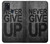 W3367 Never Give Up Hard Case and Leather Flip Case For Samsung Galaxy A21s