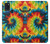 W3459 Tie Dye Hard Case and Leather Flip Case For Samsung Galaxy A21s