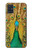 W0513 Peacock Hard Case and Leather Flip Case For Samsung Galaxy A51 5G [for A51 5G only. NOT for A51]