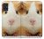 W1619 Cute Guinea Pig Hard Case and Leather Flip Case For Samsung Galaxy A51 5G [for A51 5G only. NOT for A51]