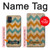 W3033 Vintage Wood Chevron Graphic Printed Hard Case and Leather Flip Case For Samsung Galaxy A51 5G [for A51 5G only. NOT for A51]