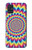 W3162 Colorful Psychedelic Hard Case and Leather Flip Case For Samsung Galaxy A51 5G [for A51 5G only. NOT for A51]