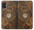 W3401 Clock Gear Steampunk Hard Case and Leather Flip Case For Samsung Galaxy A51 5G [for A51 5G only. NOT for A51]