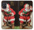 W1417 Santa Claus Merry Xmas Hard Case and Leather Flip Case For Samsung Galaxy A71 5G [for A71 5G only. NOT for A71]