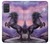 W1461 Unicorn Fantasy Horse Hard Case and Leather Flip Case For Samsung Galaxy A71 5G [for A71 5G only. NOT for A71]
