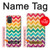 W2362 Rainbow Colorful Shavron Zig Zag Pattern Hard Case and Leather Flip Case For Samsung Galaxy A71 5G [for A71 5G only. NOT for A71]