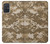 W3294 Army Desert Tan Coyote Camo Camouflage Hard Case and Leather Flip Case For Samsung Galaxy A71 5G [for A71 5G only. NOT for A71]