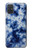 W3439 Fabric Indigo Tie Dye Hard Case and Leather Flip Case For Samsung Galaxy A71 5G [for A71 5G only. NOT for A71]