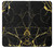 W2896 Gold Marble Graphic Printed Hard Case and Leather Flip Case For Sony Xperia L4