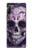 W3582 Purple Sugar Skull Hard Case and Leather Flip Case For Sony Xperia L4