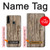 W0600 Wood Graphic Printed Hard Case and Leather Flip Case For Samsung Galaxy A20s