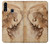 W1045 Leonardo da Vinci Woman's Head Hard Case and Leather Flip Case For Samsung Galaxy A20s