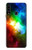 W2312 Colorful Rainbow Space Galaxy Hard Case and Leather Flip Case For Samsung Galaxy A20s