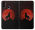 W2955 Wolf Howling Red Moon Hard Case and Leather Flip Case For Samsung Galaxy A20s
