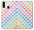 W3499 Colorful Heart Pattern Hard Case and Leather Flip Case For Samsung Galaxy A20s