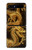 W2804 Chinese Gold Dragon Printed Hard Case For Samsung Galaxy Z Flip 5G