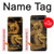 W2804 Chinese Gold Dragon Printed Hard Case For Samsung Galaxy Z Flip 5G