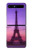 W3447 Eiffel Paris Sunset Hard Case For Samsung Galaxy Z Flip 5G