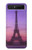 W3447 Eiffel Paris Sunset Hard Case For Samsung Galaxy Z Flip 5G