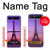 W3447 Eiffel Paris Sunset Hard Case For Samsung Galaxy Z Flip 5G