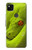 W0785 Green Snake Hard Case and Leather Flip Case For Google Pixel 4a