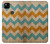 W3033 Vintage Wood Chevron Graphic Printed Hard Case and Leather Flip Case For Google Pixel 4a