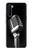 W1672 Retro Microphone Jazz Music Hard Case and Leather Flip Case For OnePlus Nord