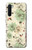 W2179 Flower Floral Vintage Art Pattern Hard Case and Leather Flip Case For OnePlus Nord