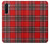 W2374 Tartan Red Pattern Hard Case and Leather Flip Case For OnePlus Nord