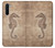 W3214 Seahorse Skeleton Fossil Hard Case and Leather Flip Case For OnePlus Nord