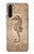 W3214 Seahorse Skeleton Fossil Hard Case and Leather Flip Case For OnePlus Nord